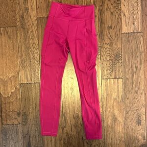 lululemon athletica Pink Leggings size 2